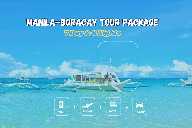 7 Days 6 Nights Manila–Boracay Tour Package